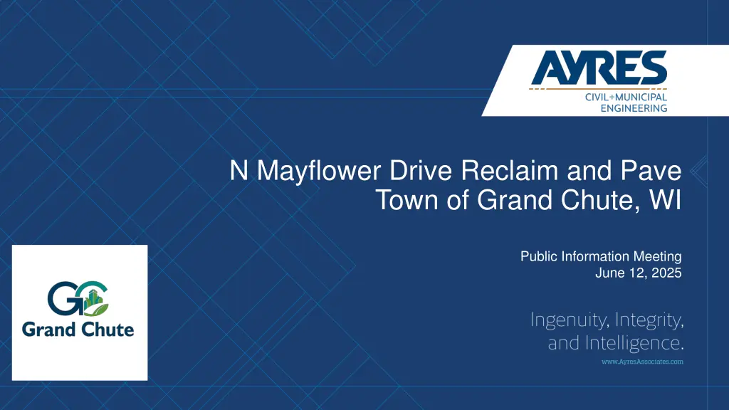 n mayflower drive reclaim and pave town of grand n.w