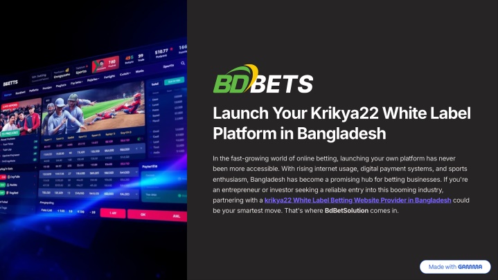 launch your krikya22 white label platform n.w