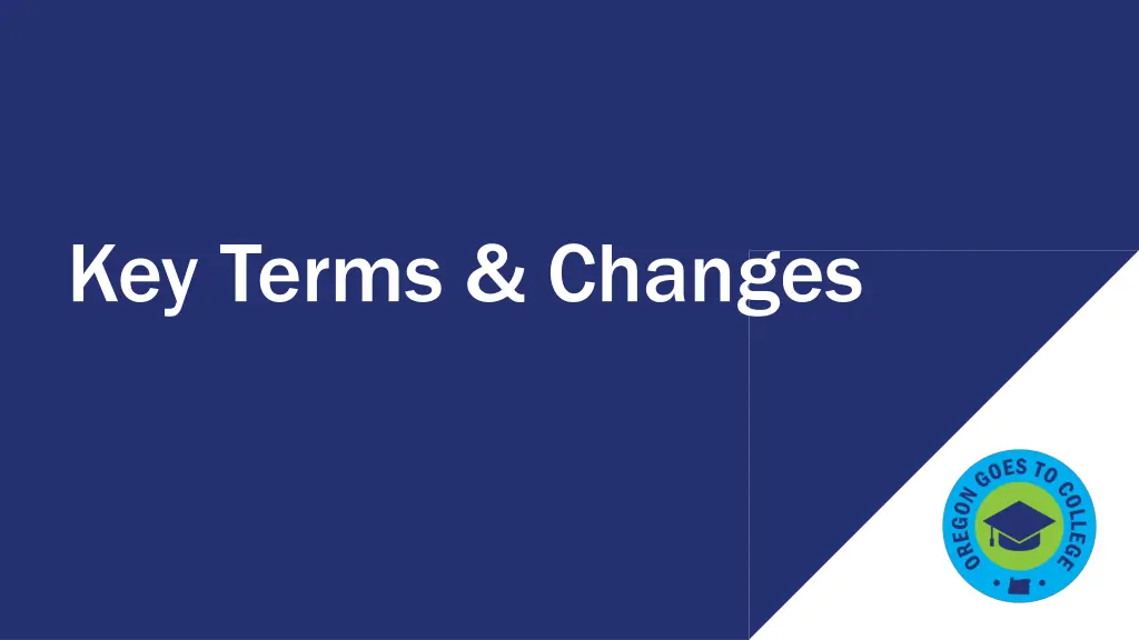 key terms changes n.w