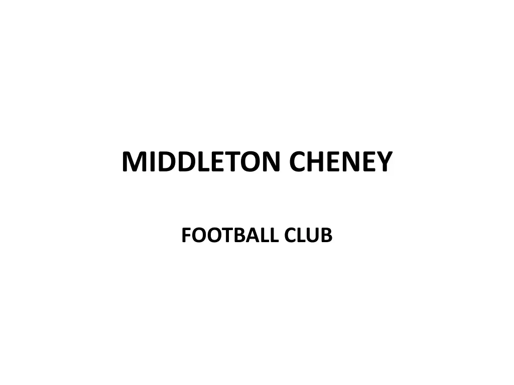 middleton cheney n.w