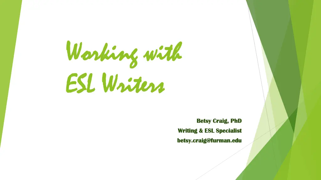 working working with esl writers esl writers n.w