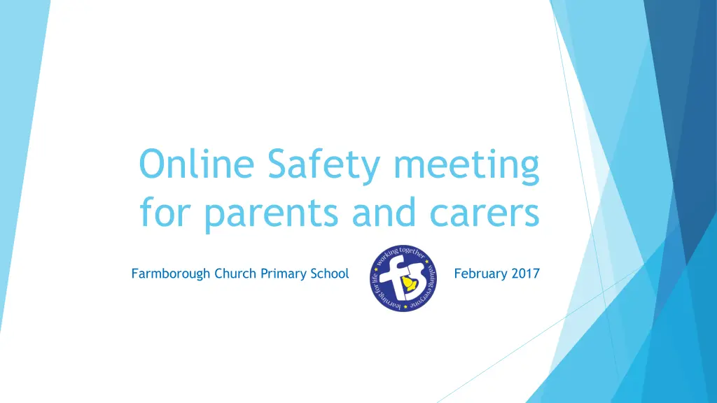 online safety meeting for parents and carers n.w