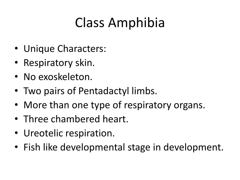 class amphibia n.w