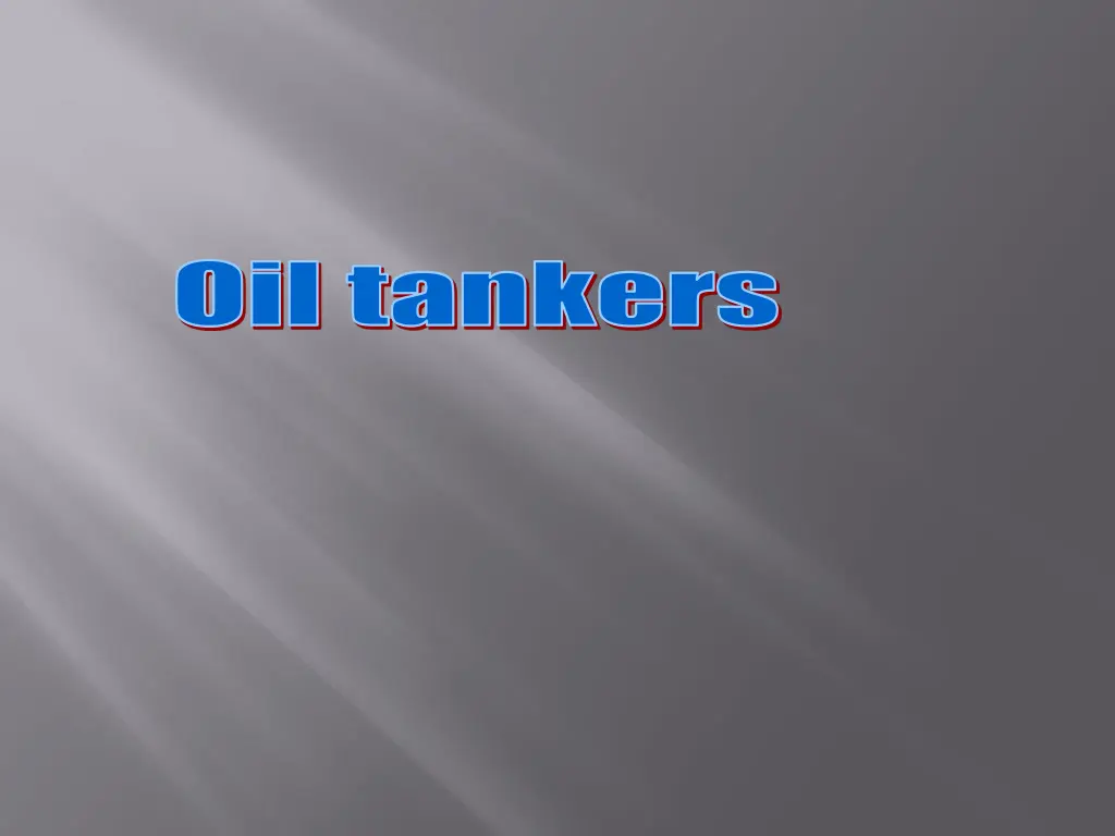 oil tankers n.w