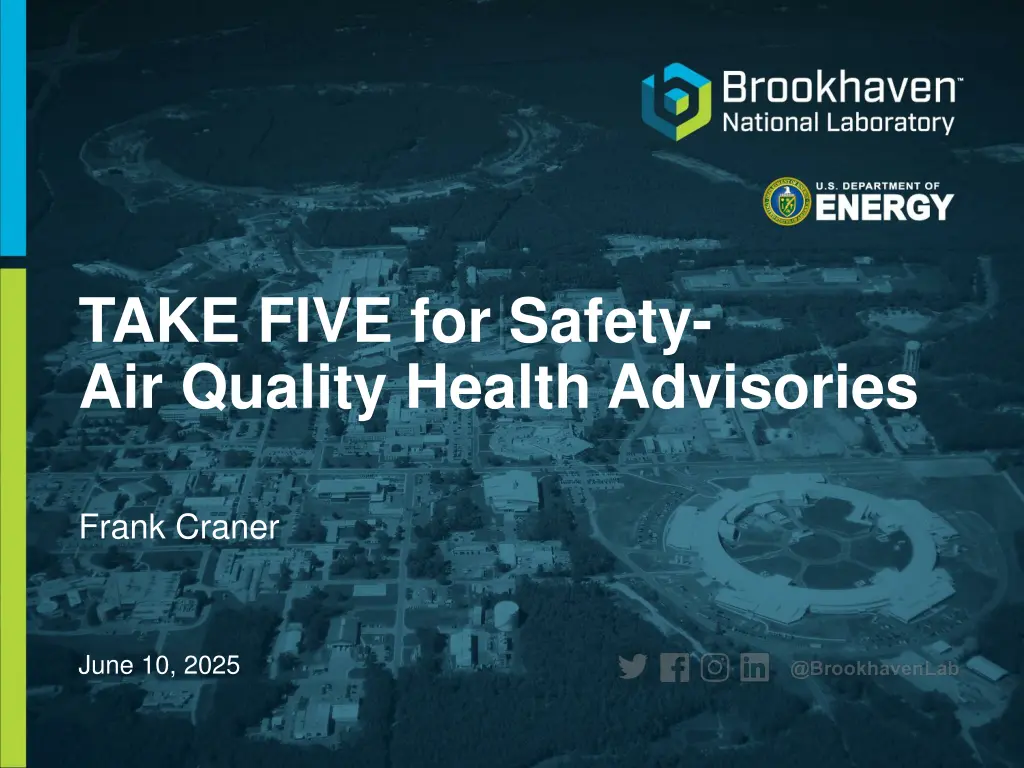 take five for safety air quality health advisories n.w