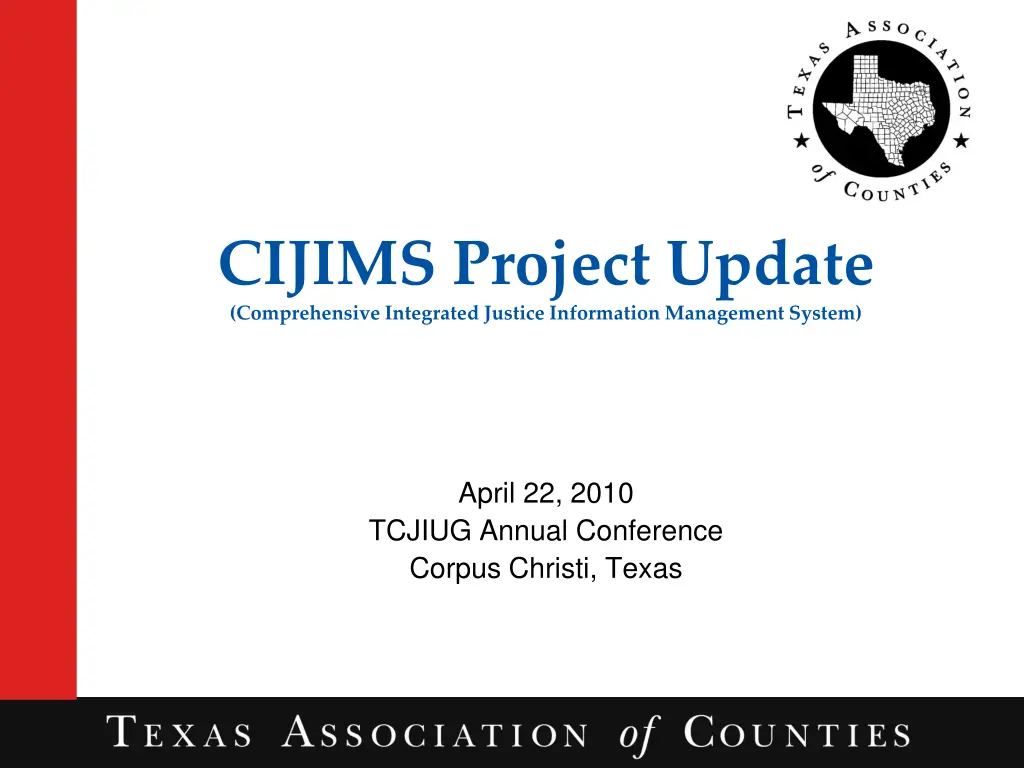 cijims project update comprehensive integrated n.w