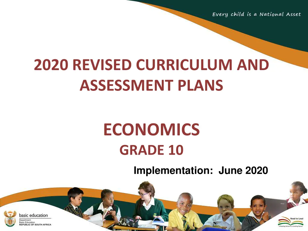 2020 revised curriculum and assessment plans n.w