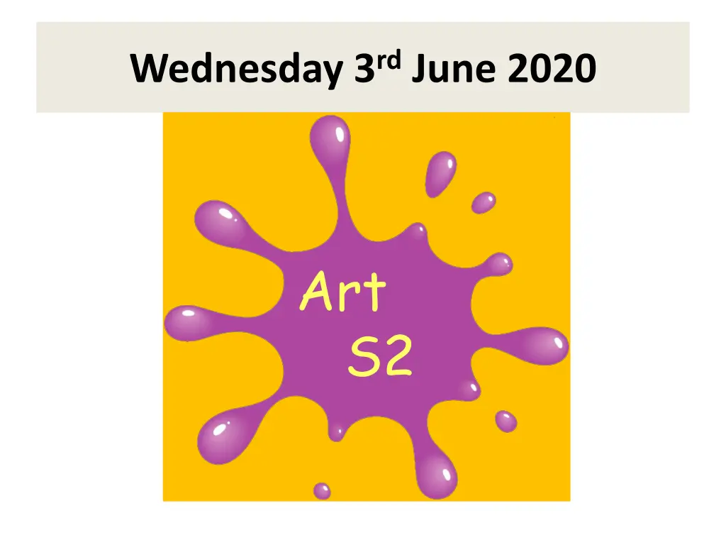 wednesday 3 rd june 2020 n.w
