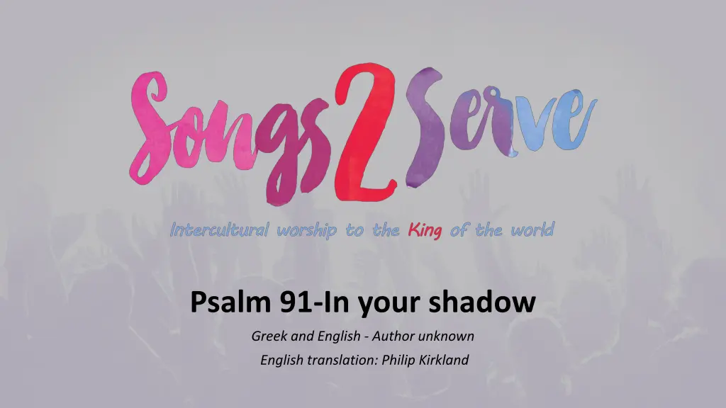 psalm 91 in your shadow n.w