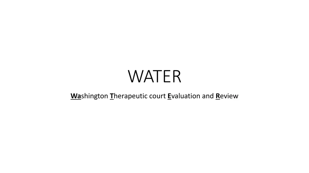 water n.w