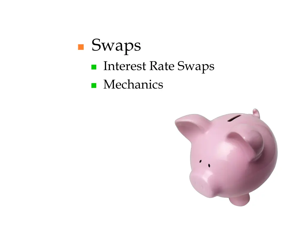 swaps interest rate swaps mechanics n.w