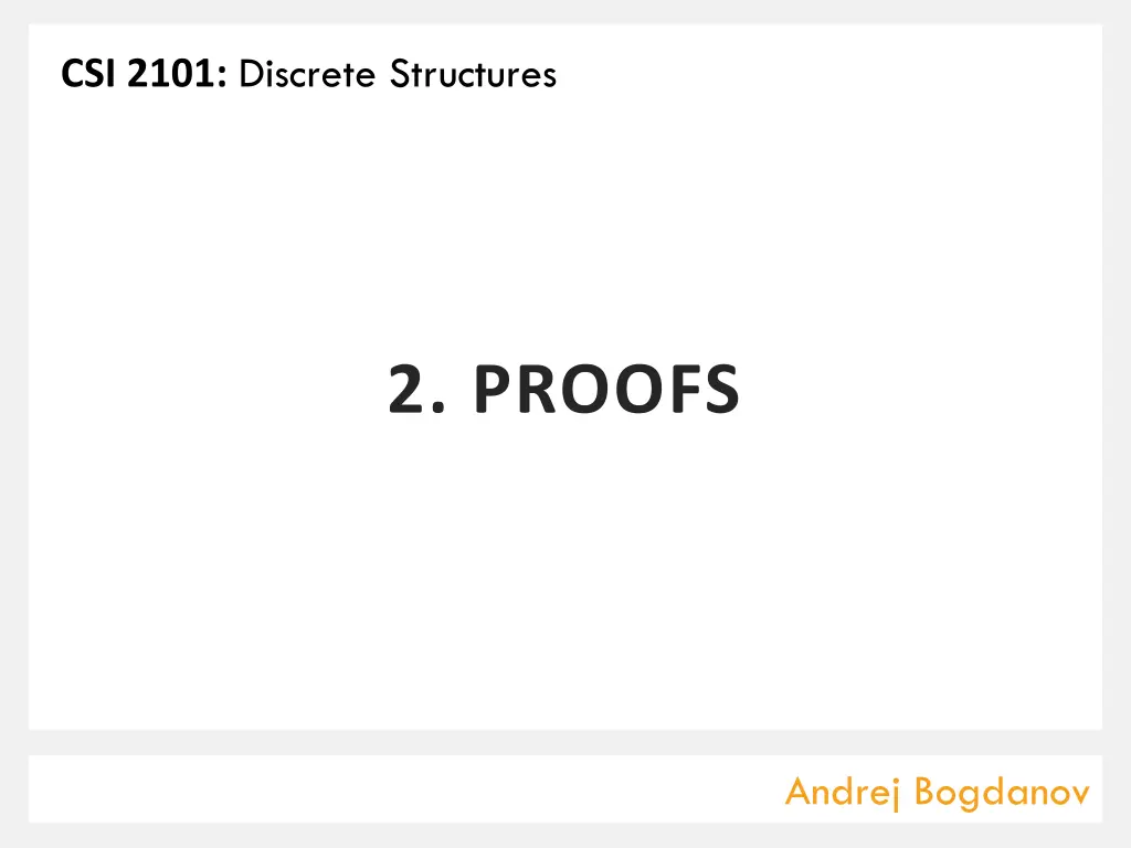 csi 2101 discrete structures n.w