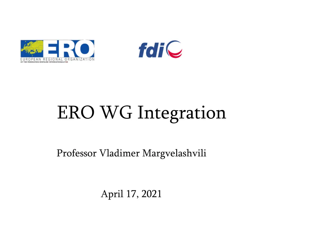 ero wg integration n.w