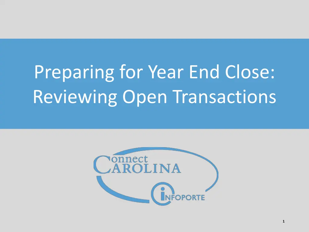 preparing for year end close reviewing open n.w