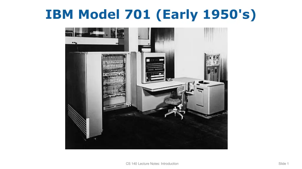 ibm model 701 early 1950 s n.w
