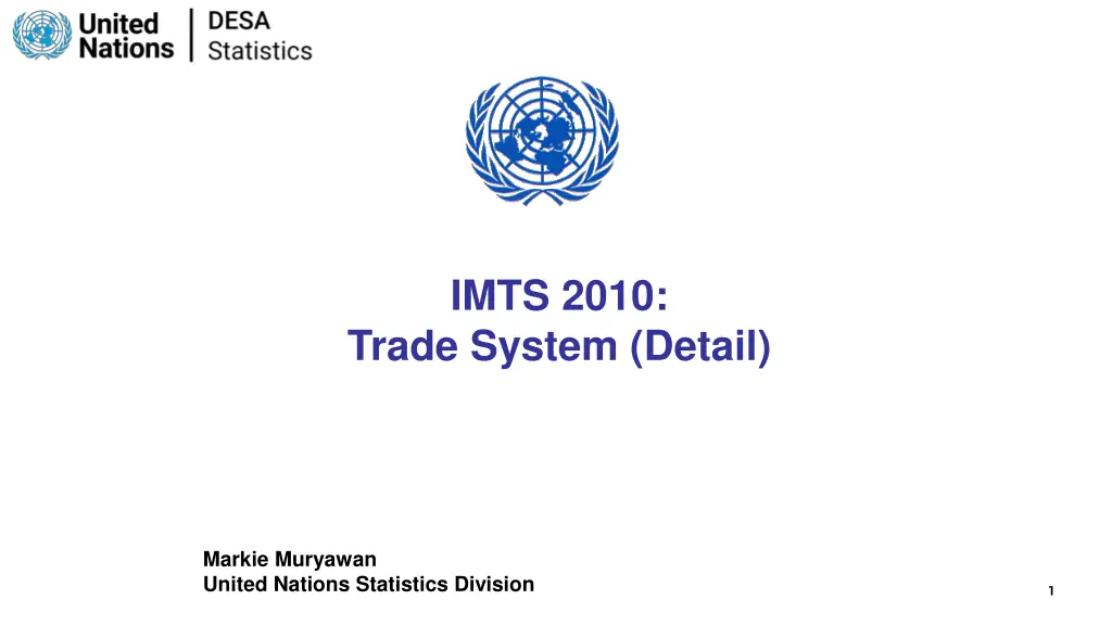 imts 2010 trade system detail n.w