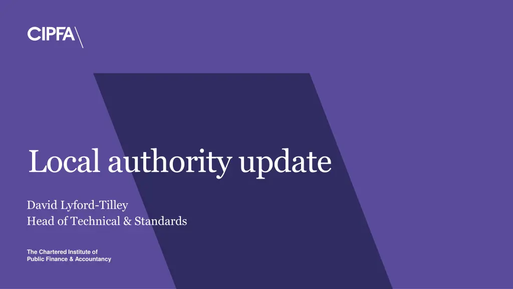 local authority update n.w