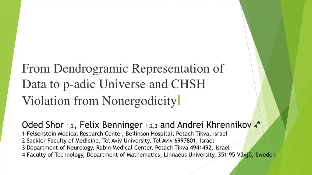from dendrogramic representation of data n.w