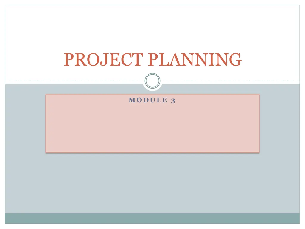 project planning n.w