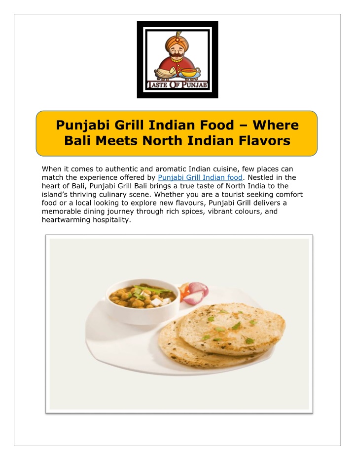 punjabi grill indian food where bali meets north n.w