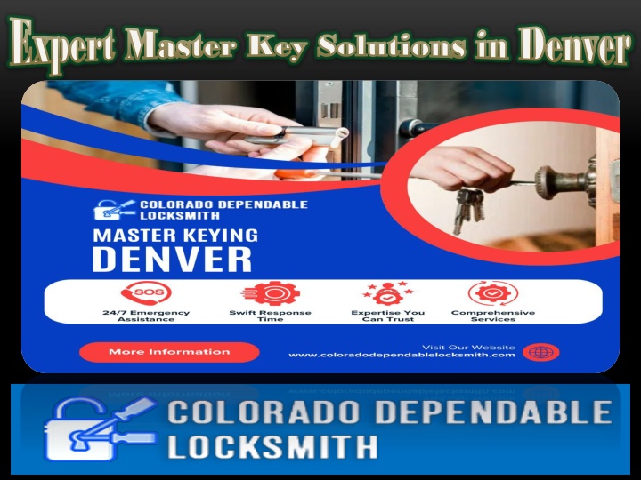 Expert Master Key Solutions in Denver