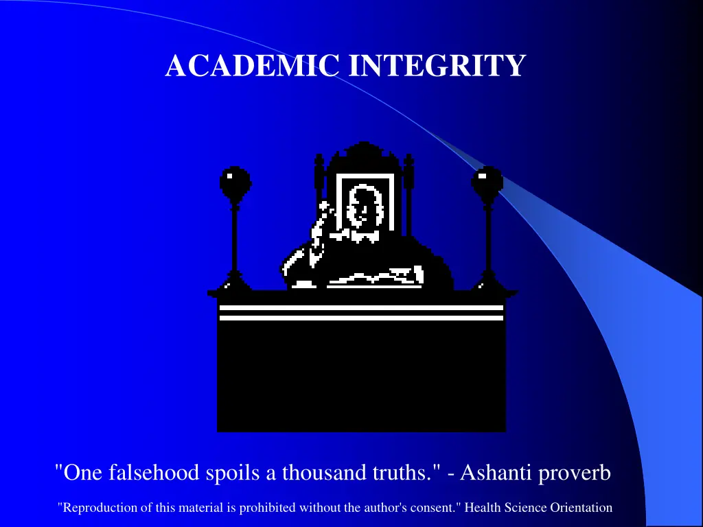 academic integrity n.w