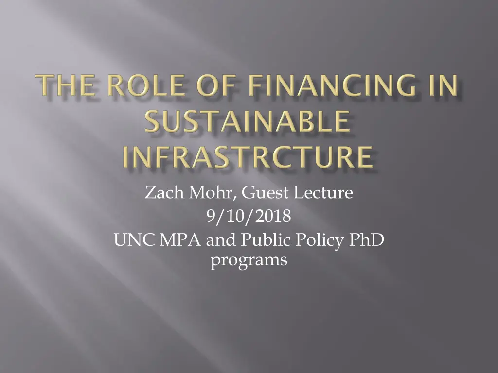zach mohr guest lecture 9 10 2018 n.w