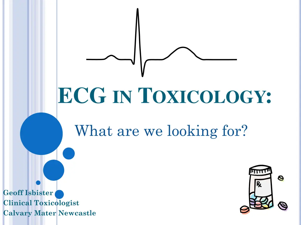 ecg in t oxicology n.w