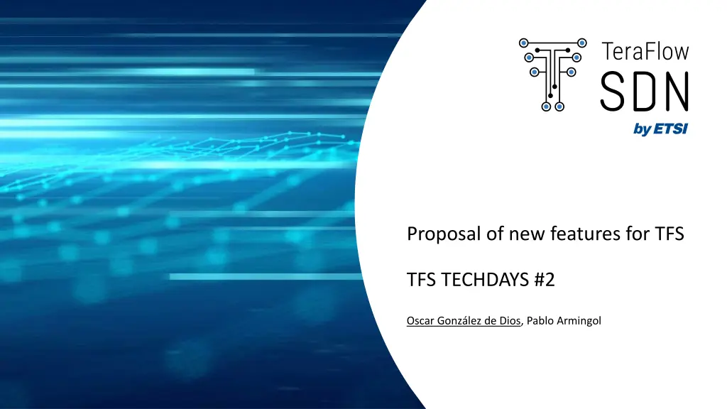 proposal of new features for tfs n.w