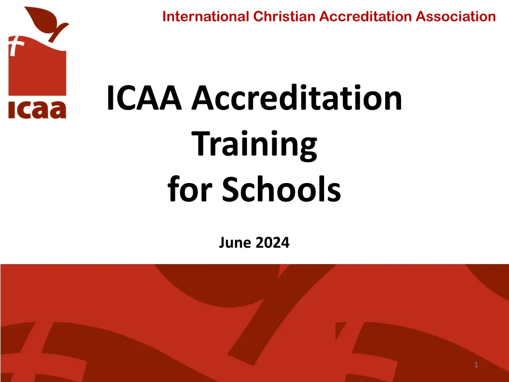 international christian accreditation association n.w