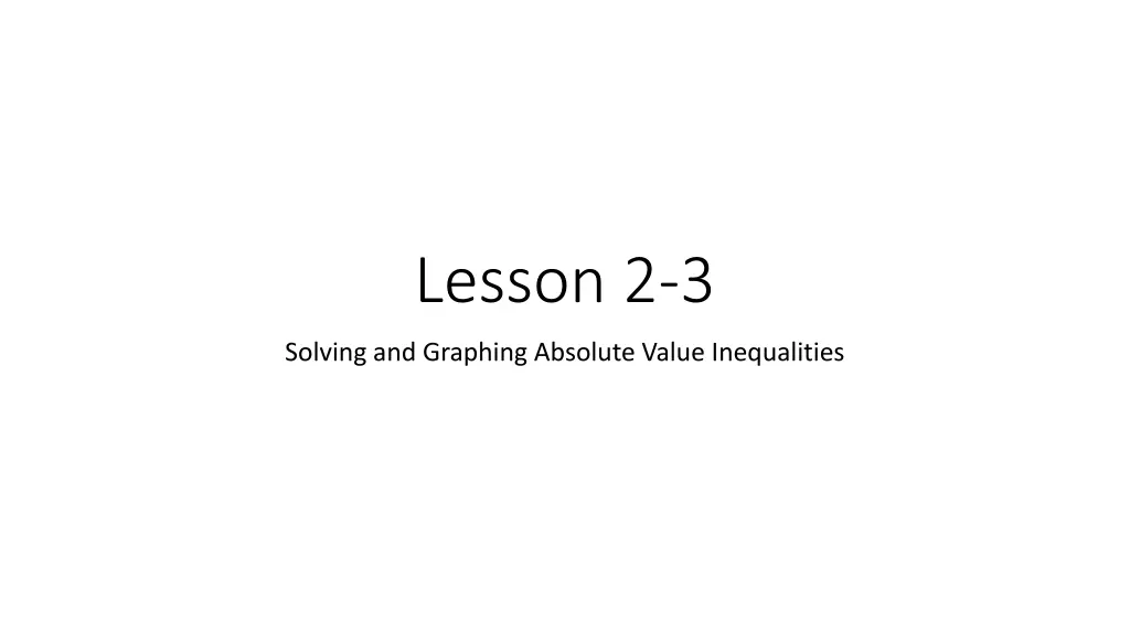 lesson 2 3 n.w