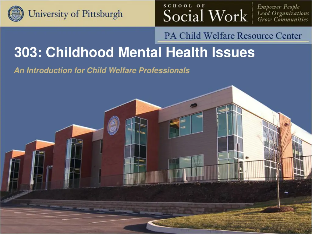 303 childhood mental health issues n.w