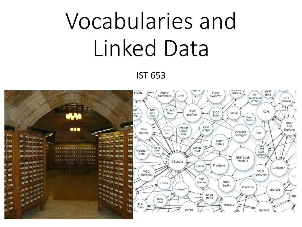 vocabularies and linked data n.w