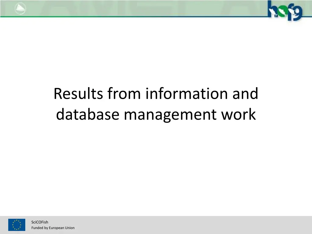 results from information and database management n.w