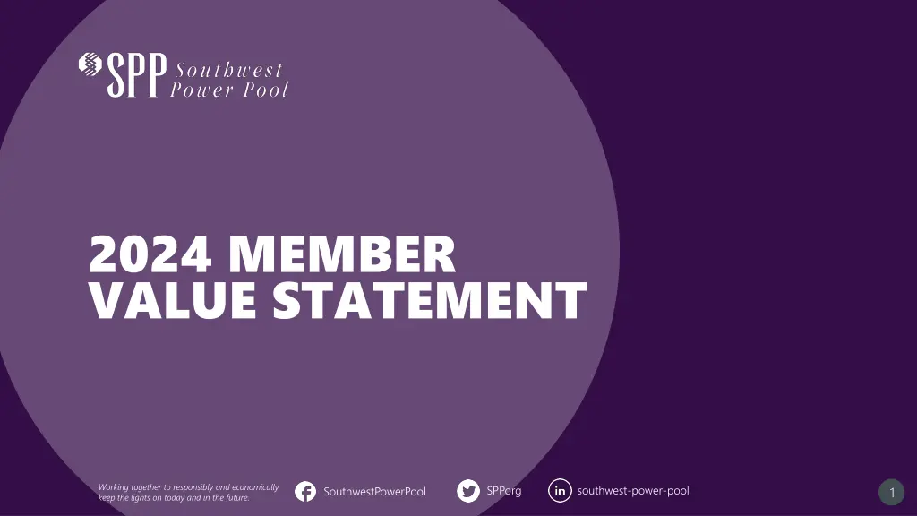 2024 member value statement n.w
