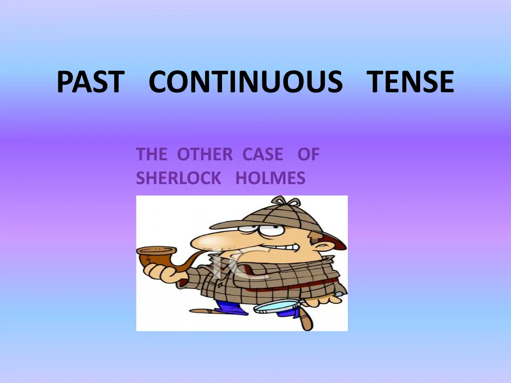 past continuous tense n.w