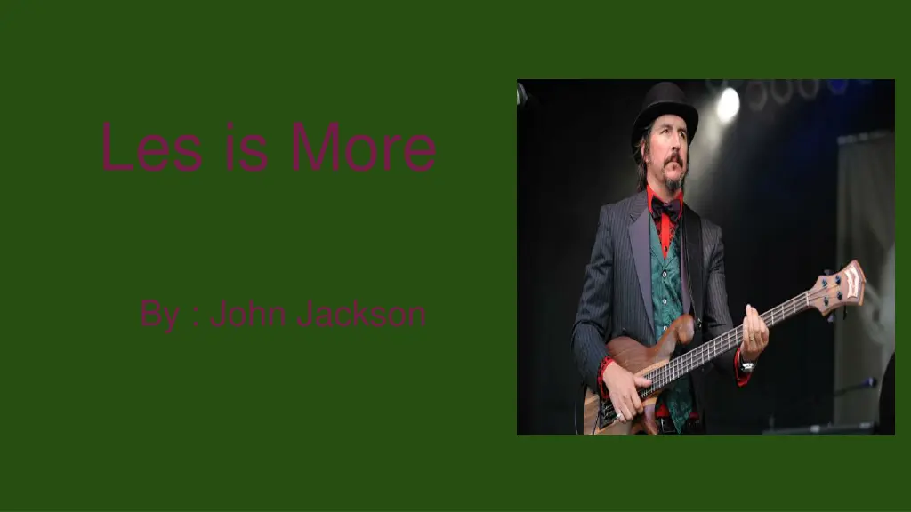 les is more n.w