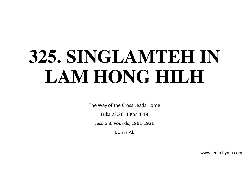 325 singlamteh in lam hong hilh n.w