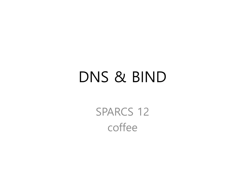 dns bind n.w