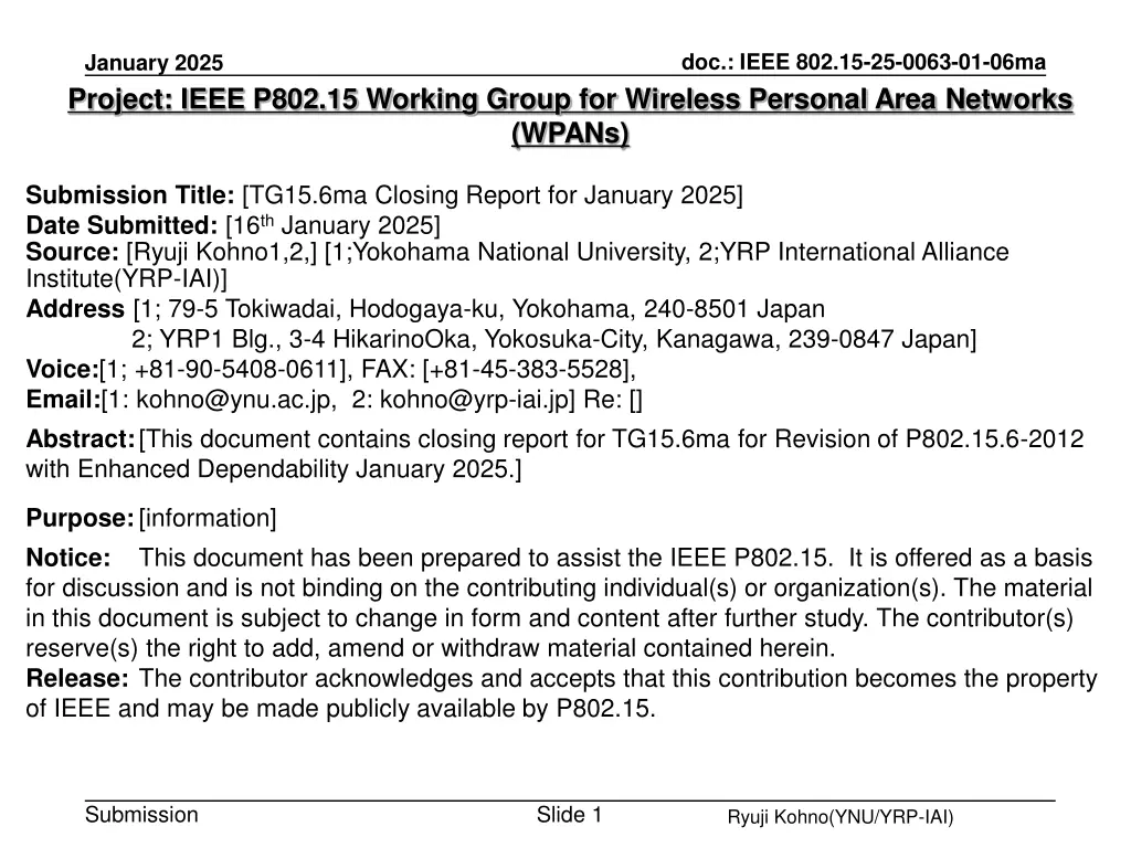 doc ieee 802 15 25 0063 01 06ma n.w