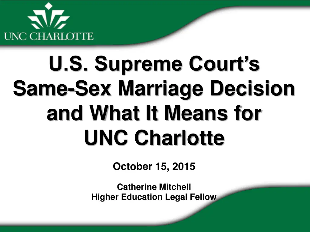 u s supreme court s same sex marriage decision n.w