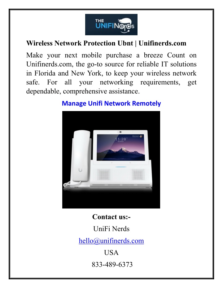 wireless network protection ubnt unifinerds com n.w