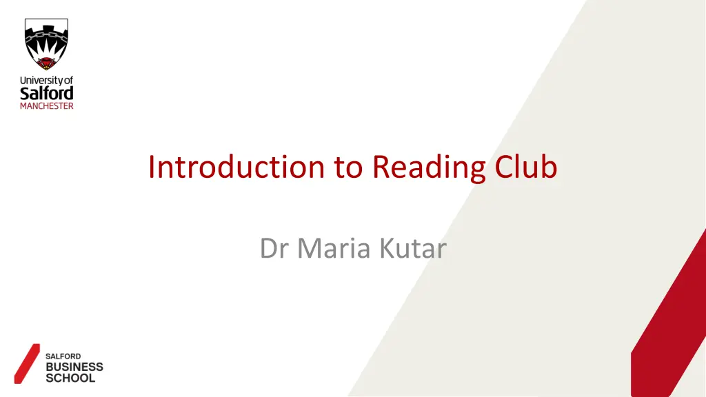 introduction to reading club n.w