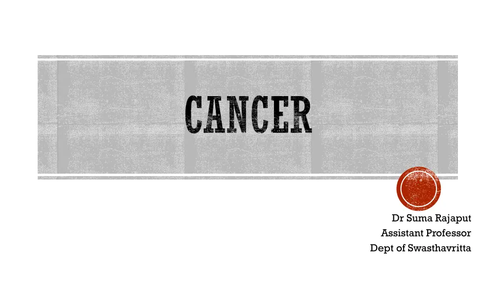 cancer n.w