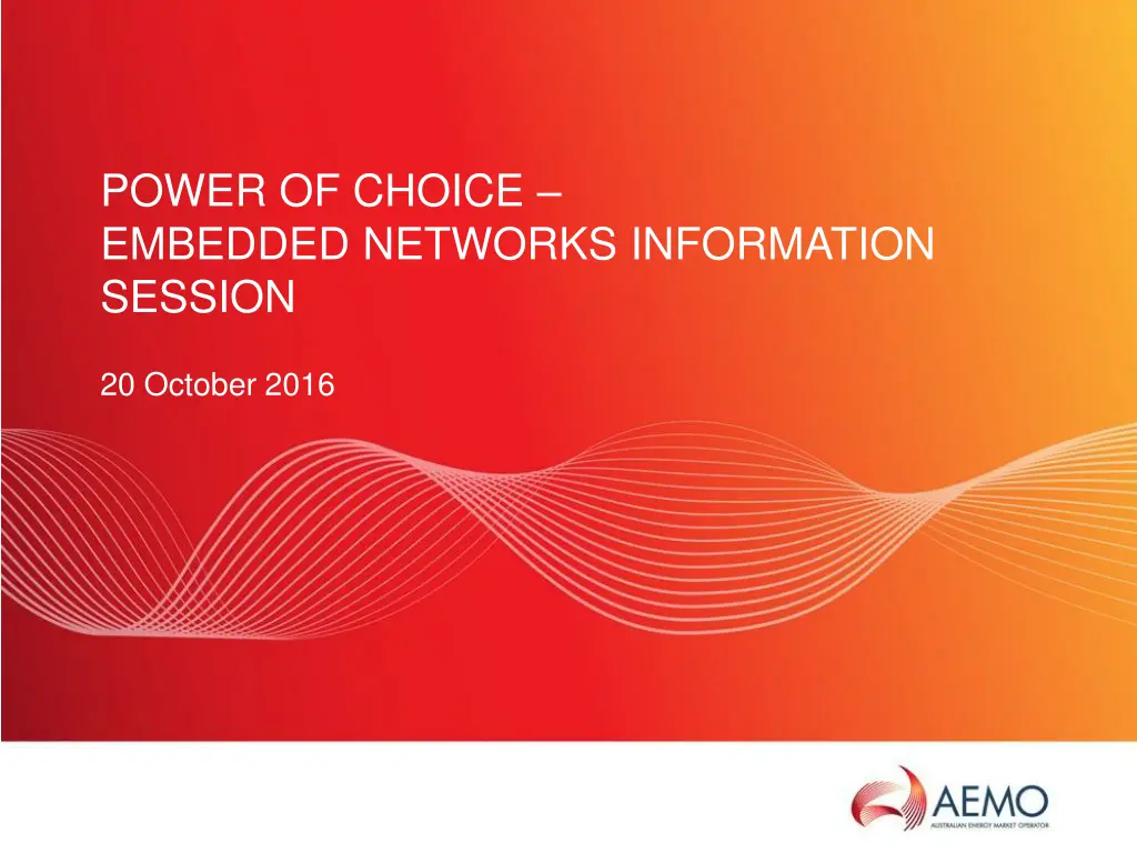 power of choice embedded networks information n.w