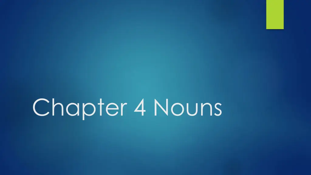 chapter 4 nouns n.w