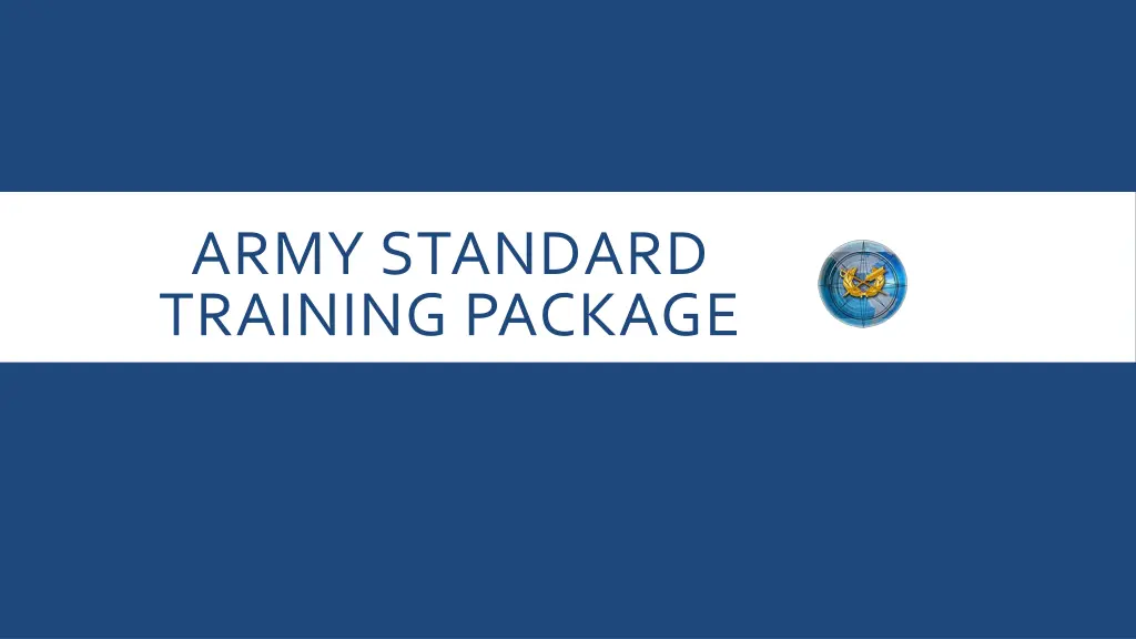 army standard training package n.w