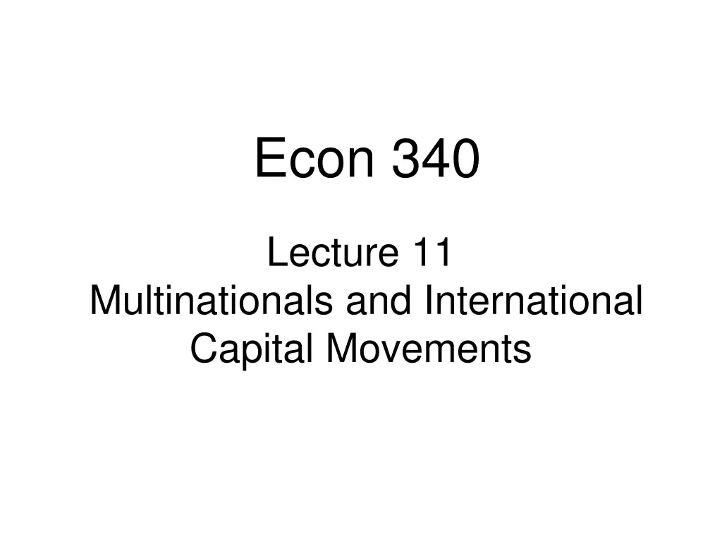 econ 340 n.w