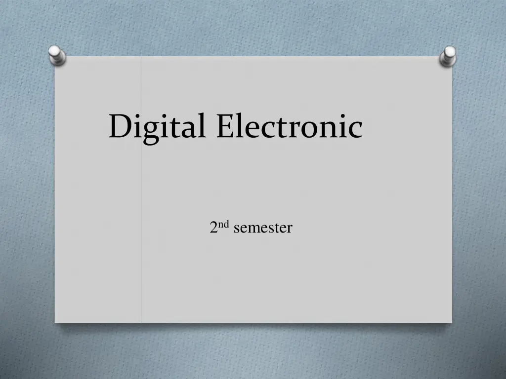 digital electronic n.w