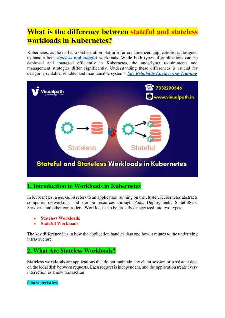what is the difference between stateful n.w